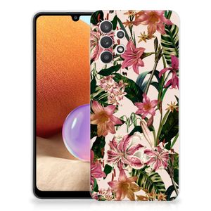 Samsung Galaxy A32 4G | A32 5G Enterprise Editie TPU Case Flowers