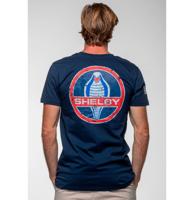 Carroll Shelby '1966' T-Shirt Blue Marine-2XL