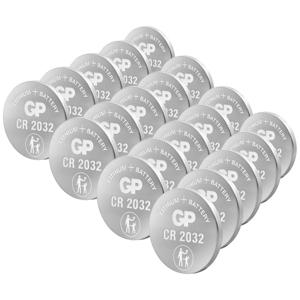 GP Batteries Knoopcel CR2032 3 V 20 stuk(s) Lithium GPCR2032STD841C20