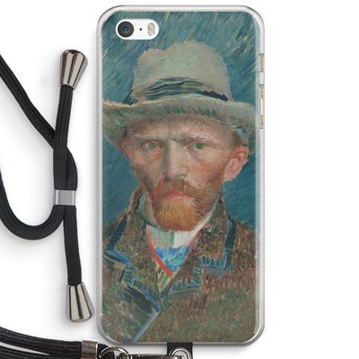 Van Gogh: iPhone 5 / 5S / SE Transparant Hoesje met koord