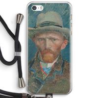 Van Gogh: iPhone 5 / 5S / SE Transparant Hoesje met koord
