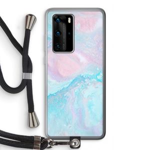 Fantasie pastel: Huawei P40 Pro Transparant Hoesje met koord