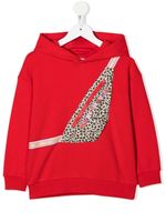 Marc Jacobs Kids hoodie à logo brodé - Rouge