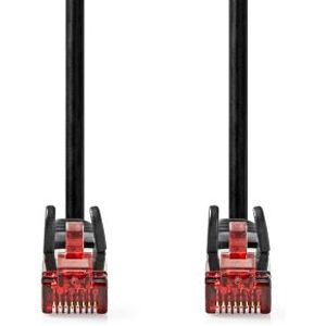 CAT6-kabel | RJ45 Male | RJ45 Male | U/UTP | 15.0 m | Rond | PVC | Zwart | Label