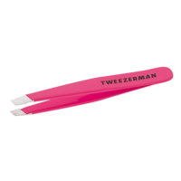 Tweezerman Mini Slant Tweezer Neon Pink Tweezerman Mini Slant Tweezer Neon Pink