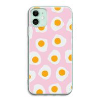 Dancing eggs: iPhone 11 Transparant Hoesje