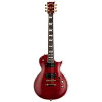 ESP LTD Deluxe EC-1000T CTM See Thru Black Cherry elektrische gitaar met chambered full thickness body