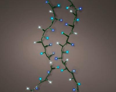 LED compact twinkel lights 750 groen blauwe multi lampjes