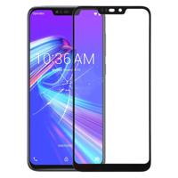 Voorkant scherm buitenste glazen lens voor ASUS Zenfone Max (m2) ZB633KL/ZB632KL X01AD (zwart)