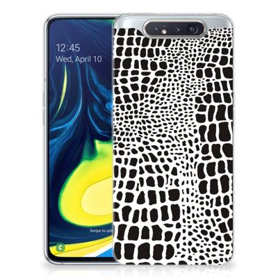Samsung Galaxy A80 | TPU Hoesje | Slangenprint