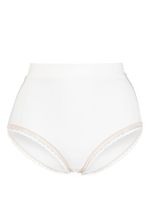 ERES culotte bordée de dentelle à taille haute - Blanc - thumbnail