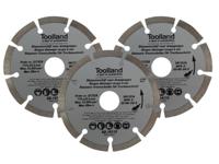 Toolland BD13115 haakse slijper-accessoire Knipdiskette