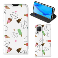 Huawei P40 Lite Flip Style Cover IJsjes - thumbnail