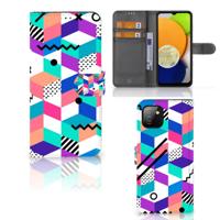 Samsung Galaxy A03 | Book Case | Blokken Kleurrijk