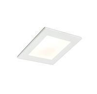 B&w-luxury Amaral Led Inbouw Spot 6w 90x90 Mm. Vierkant Met Trafo Wit