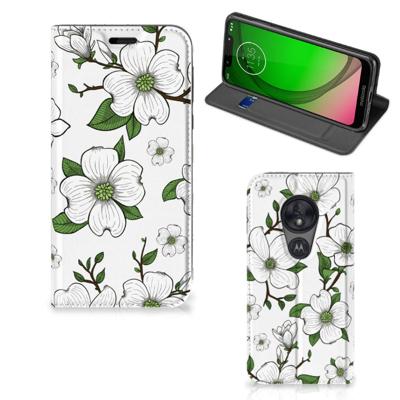 Motorola Moto G7 Play Smart Cover Dogwood Flowers Motorola Moto G7 Play Smart Cover Dogwood Flowers