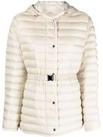 Moncler Oredon belted down jacket - Tons neutres - thumbnail