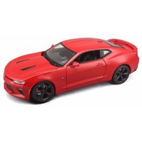 Schaalmodel Chevrolet Camaro 2016 1:18 rood   -