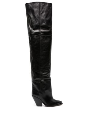 ISABEL MARANT bottes Lalex 90 mm - Noir