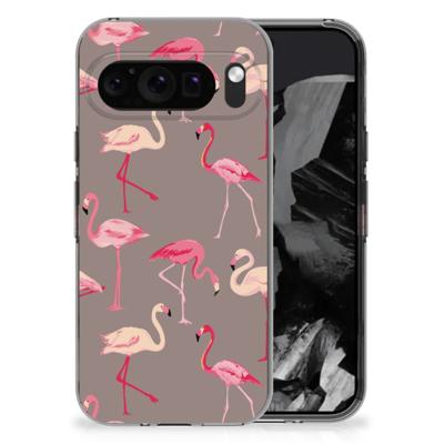 Google Pixel 9 Pro XL | TPU Hoesje | Flamingo