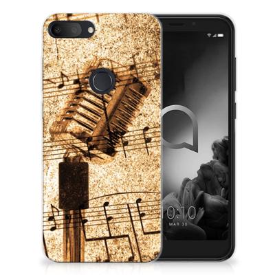Alcatel 1S (2019) | Siliconen hoesje | met foto Bladmuziek