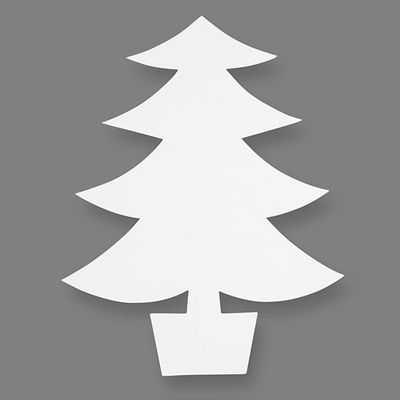 Creativ Company Knutsel kerstbomen, 25st.