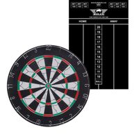 Dartbord Longfield set compleet dia 45 cm met een scorebord