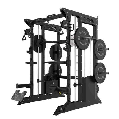 Titanium Strength Black Series B200 V3 Smith-Machine | Multipower | Rack + Katrollen
