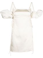 Jacquemus robe La mini robe Chouchou - Blanc - thumbnail