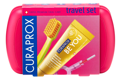 Curaprox Travel Set Magenta