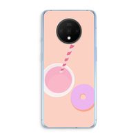 Donut: OnePlus 7T Transparant Hoesje