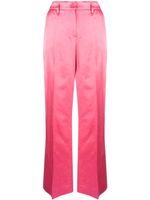 P.A.R.O.S.H. pantalon de tailleur à taille haute - Rose