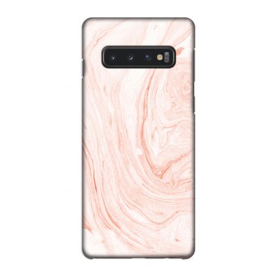 Peach bath: Samsung Galaxy S10 4G Volledig Geprint Hoesje
