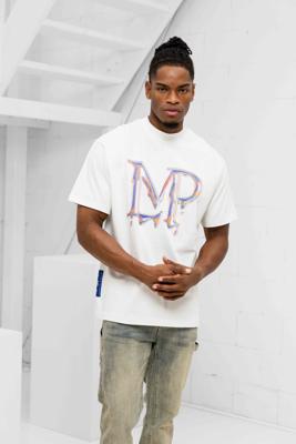 Le Monde Perdu Leaking Logo T-Shirt Heren Gebroken Wit - Maat XL - Kleur: Gebroken Wit | Soccerfanshop