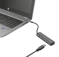 Trust Halyx - USB-C Hub - 4-Port USB 3.2 - 5 Gbps - thumbnail