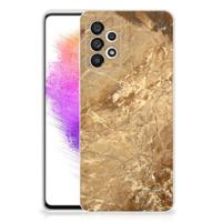 Samsung Galaxy A73 5G | TPU | Siliconen hoesje | Marmer Creme