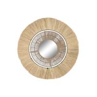 Wandspiegel DKD Home Decor Natuurlijk Bali 79 x 4 x 79 cm