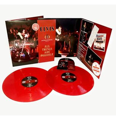 Elvis Presley - All Things Are Possible (Rood) 2-LP plus Bonus CD - Zeldzame 2018 Release