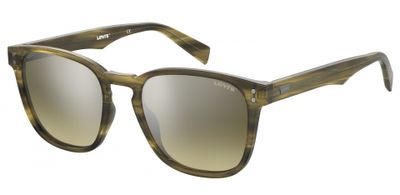 Levi's zonnebril 5008/S unisex cat.3 wayfarer acrylaat groen