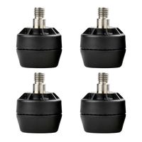 Zelf stabiliserende stelvoeten diameter 4 cm M10 (set van 4) - thumbnail