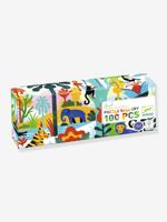 Puzzelgalerij 100 stuks - jungle DJECO meerkleurig