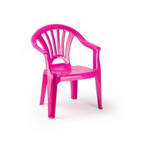 Kinderstoelen fel roze kunststof 35 x 28 x 50 cm   - - thumbnail