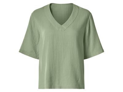 esmara Mousseline dames top (Groen, M) esmara Mousseline dames top (Groen, M)