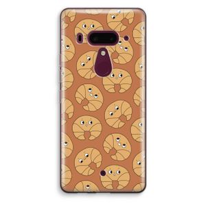 Croissant: HTC U12+ Transparant Hoesje