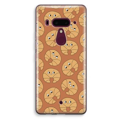 Croissant: HTC U12+ Transparant Hoesje