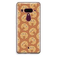 Croissant: HTC U12+ Transparant Hoesje Croissant: HTC U12+ Transparant Hoesje