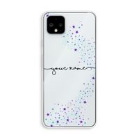 Sterren: Pixel 4 XL Transparant Hoesje