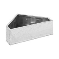 Voerbak - 64 x 46 x 21 cm - 30 l - driehoekig