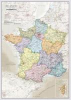 Wandkaart Classic Frankrijk | 84 x 119 cm | Maps International