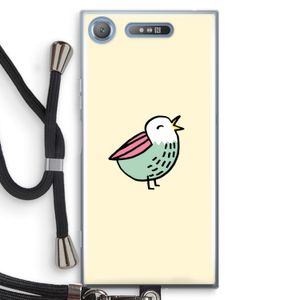 Birdy: Sony Xperia XZ1 Transparant Hoesje met koord